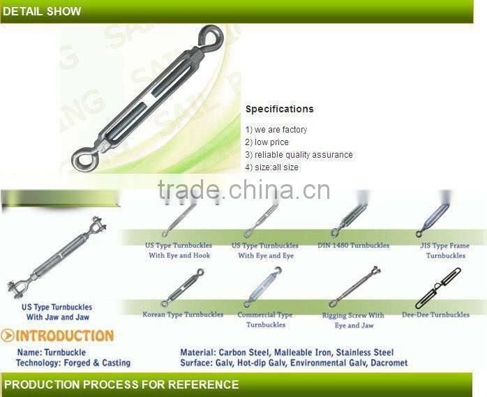 large size turnbuckles