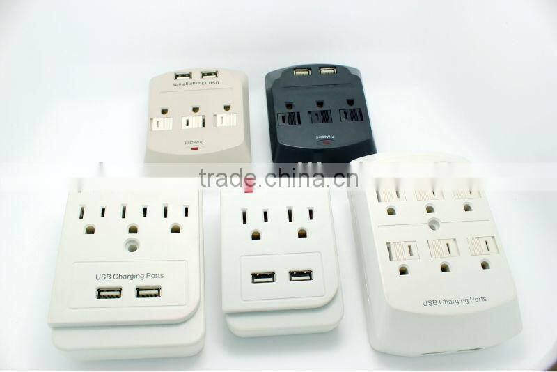 USB charging universal multi socket wall Socket