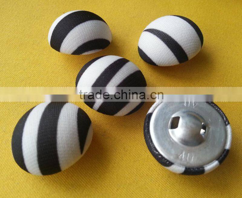 Basic Style Fabric Covered Shank Button For Coats -- F1510