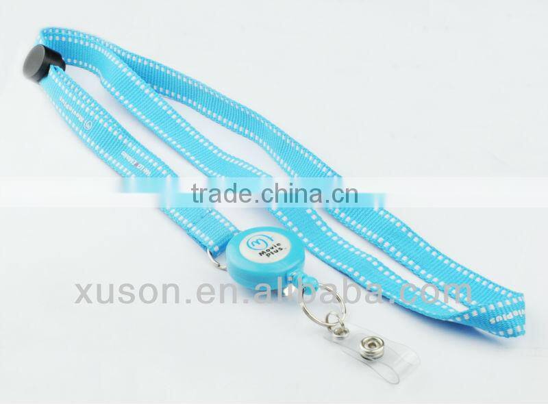Oval shape retractable magnet badge older for card holder with belt clip and key ring