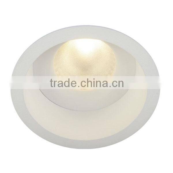 IP rated fixed dimmable dnti-glare deep 13W cob led downlight