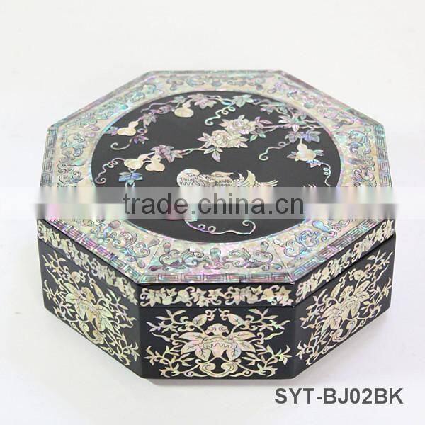 Top quality custom wooden jewelry box mirror stand