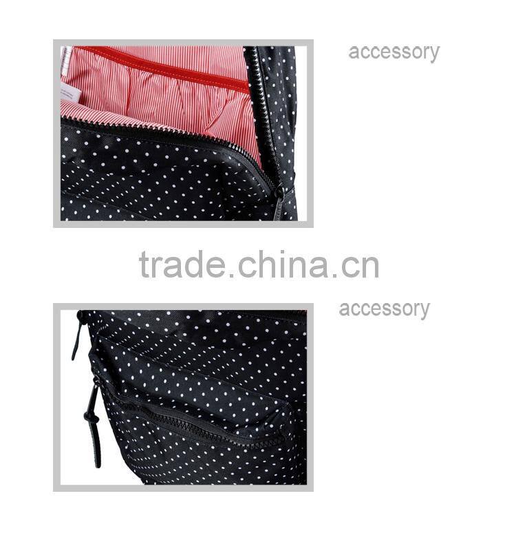 high quality small quantity order design your logo cute backpack for high school girls