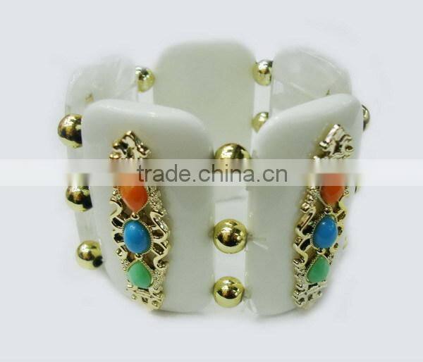 Newest Development Big Pearl Cab Bracelet