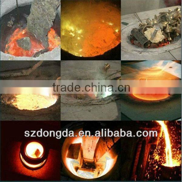melting furnace for aluminum gold copper iron steel for sale