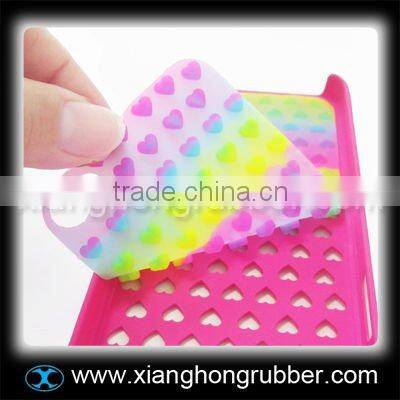 customed mobile phone silicone case for hello kitty