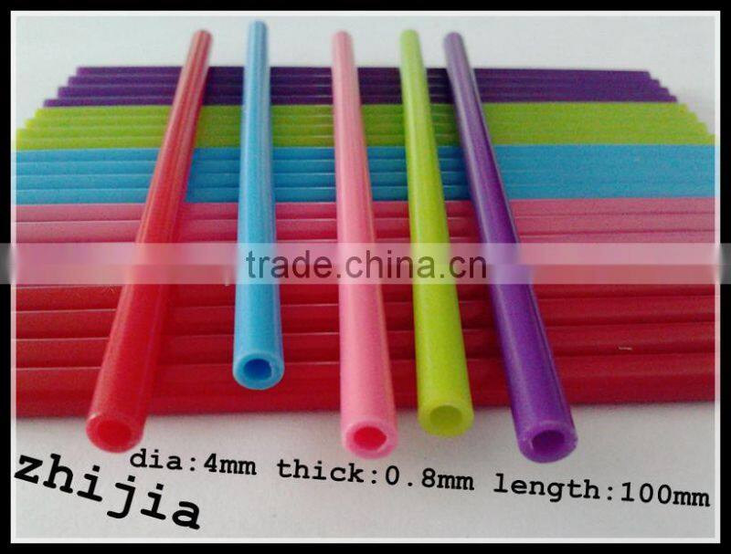 4X100MM Food Grade lollipop sticks colored green for candy