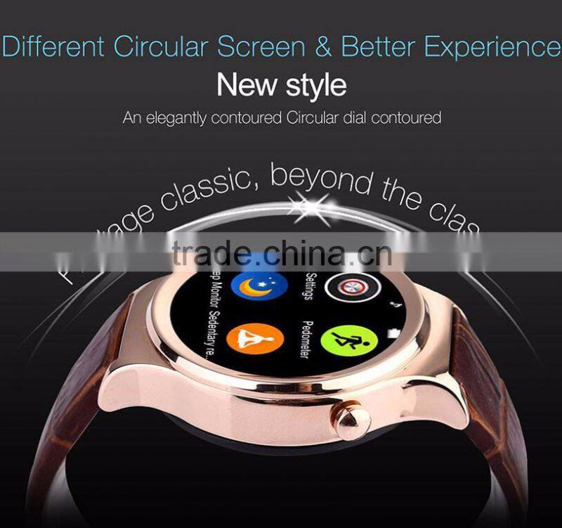 Smart Watch T3 Smartwatch Support SIM SD Card Bluetooth WAP GPRS SMS MP3 MP4 USB Smart watch T3