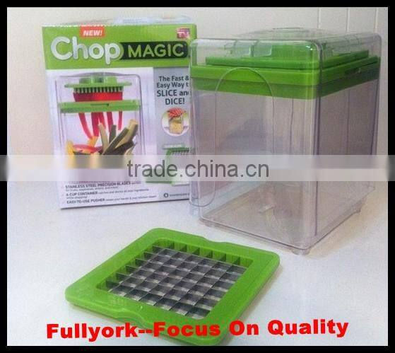 Fruit Chop Magic Twisting Vegetable Chop Slicer Manual Chopper Twist Slicer