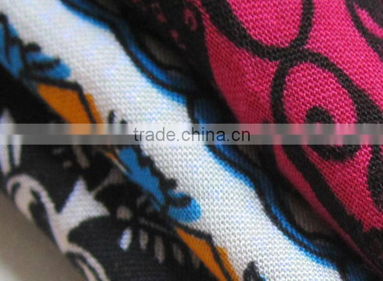 wholesale fabric china New style Fashion Plain custom rayon print