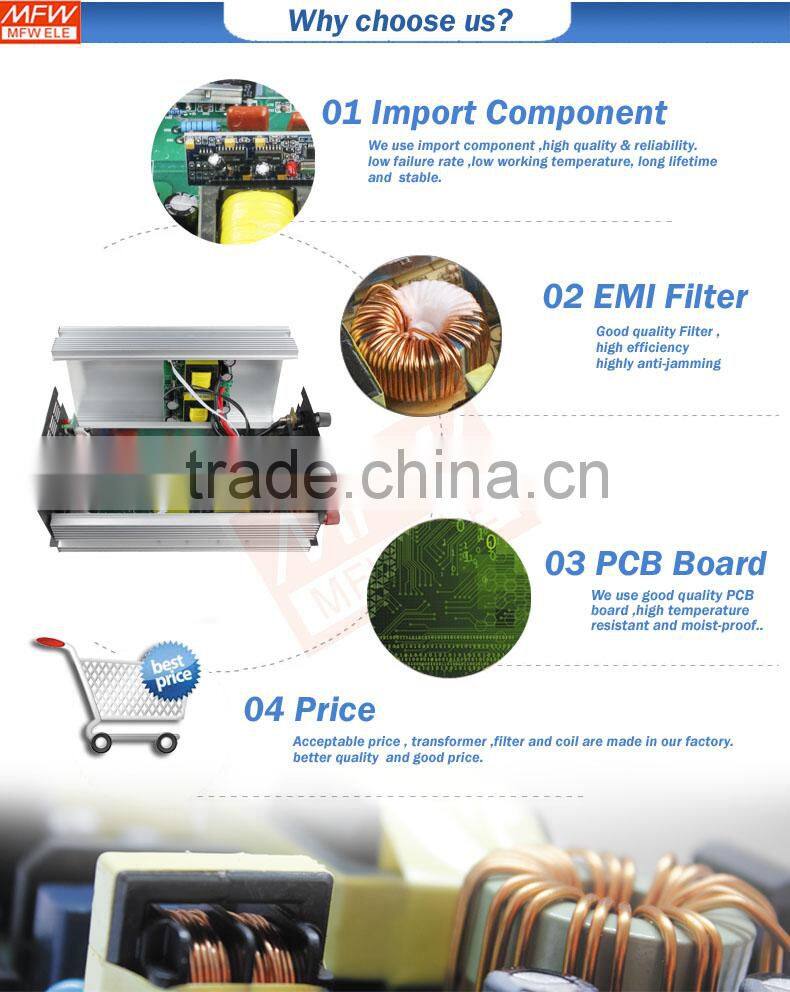 OEM round shape 150W micro inverter dc to ac power car inverter