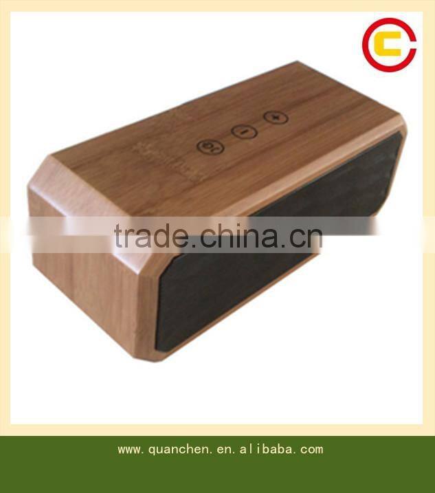 Bamboo Wood Bluetooth Speaker