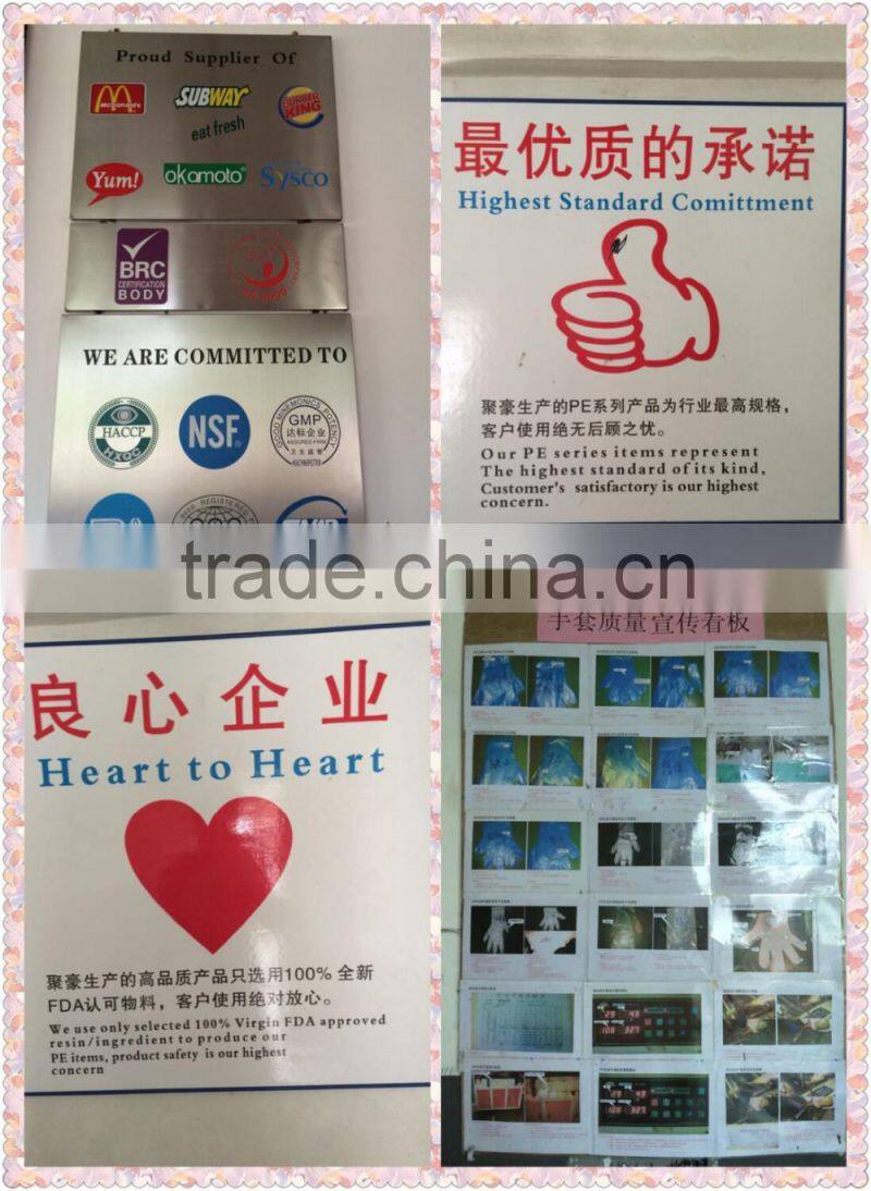 with 19 years good quality Plastic disposable bibs