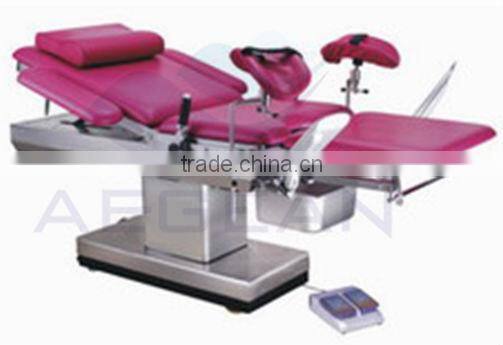 AG-C102B CE ISO multifunctional electric obstetric hospital birthing gynecological exam bed