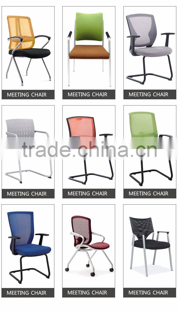 High Quality melamine desktop steel leg conference table specifications