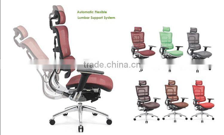 high back with headrest swivel executive ergonomic office chair
