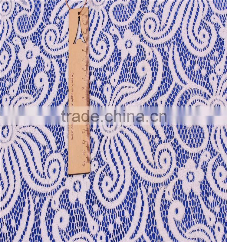 Knitted octopus white bulk swiss lace in switzerland with stretch