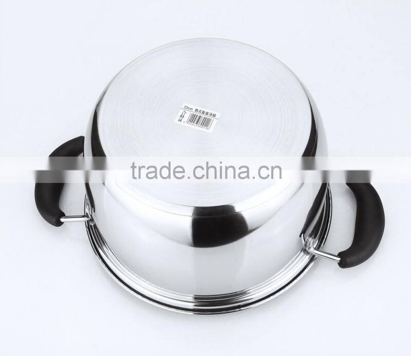 hot new products 2015 italian stainless steel cookware stock pot set