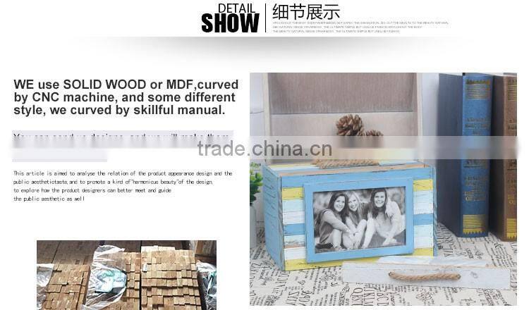 W14115 Chinese factory supply wooden photo album boxes