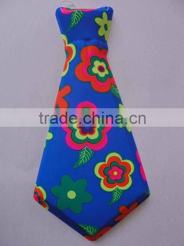 cheap neckties with printed flower pattern