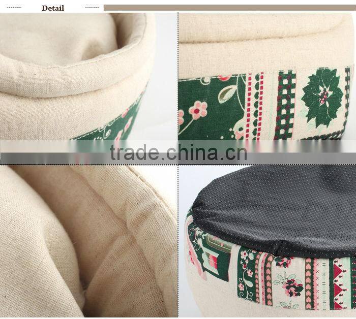 Novelty small dog printed sleeping dog pet bed