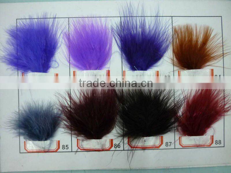 multi colored dance costume marabou feather fan LZJXM00865