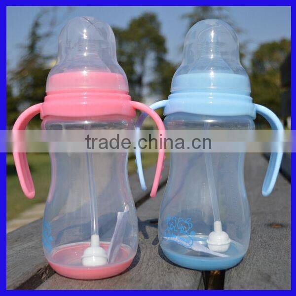 Top Quality Fashion Popular Silicone Nipple Baby Bottle