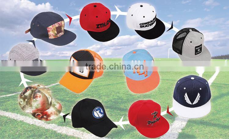 Fashion Girls Custom Embroidery 100 Cotton Kids Baseball Caps