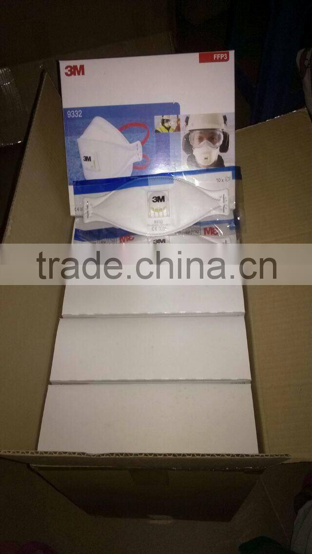 3m 9332 mask Flat-Fold Respirator mine respirator ffp3 3m dust masks 3m 9332 respirator mask