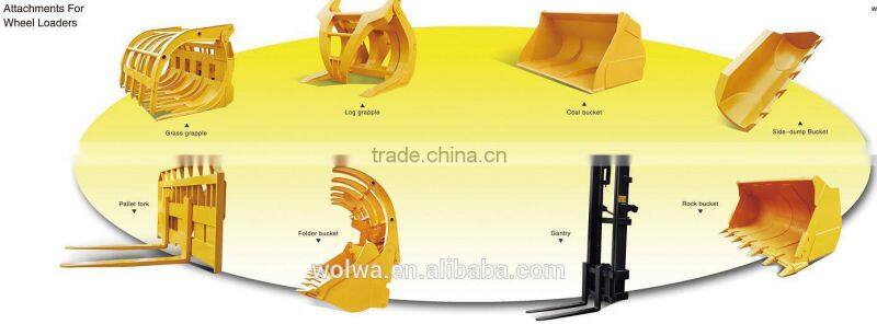 china direct factory 3 ton wheel loader with 1.8 cbm bucket for sale