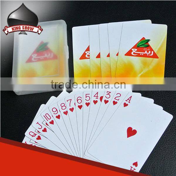 high end dubai playing cards for advertising promotional gift casino game wholesale