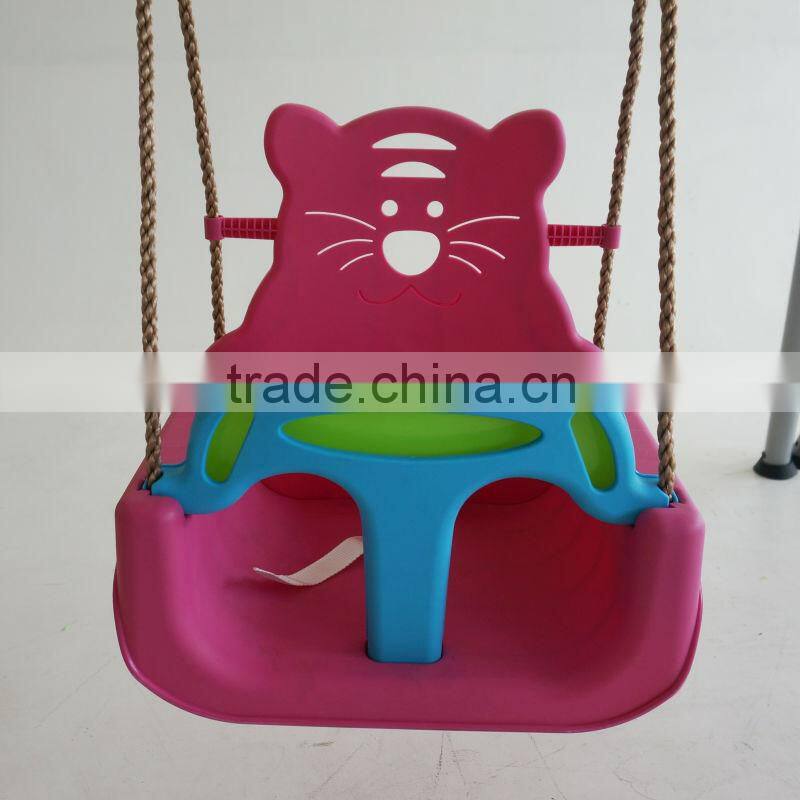 Playground colorful Plastic 3 in 1 Baby swing Seat
