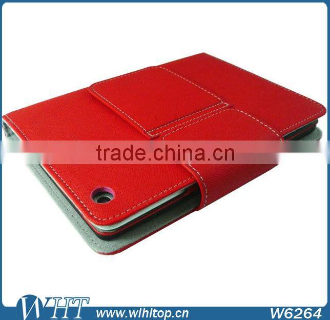 Hot Selling Detachable Ultra Thin Wireless Bluetooth Keyboard Leather Case For iPad Mini, For iPad Mini Case With Keyboard