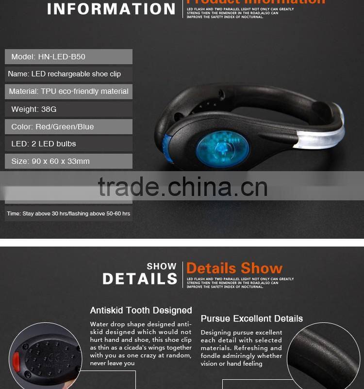 Outdoor Safety Led Running Walking Jogging best selling items fashion accessories led grow lights