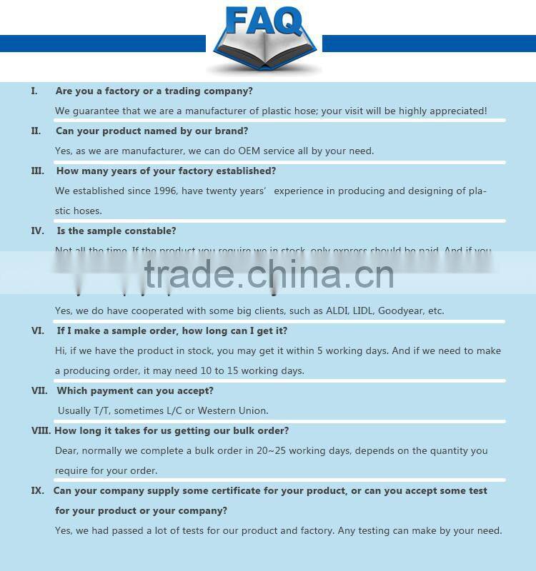 Coiled hose made of PU manufacturer