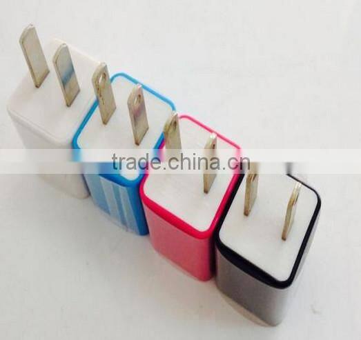 CE approved AUS plug USA plug 5v 1A travel charger
