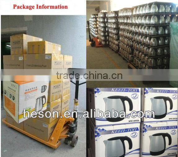 Doubel welcome kettle and melamine sachet holder tray hotel products