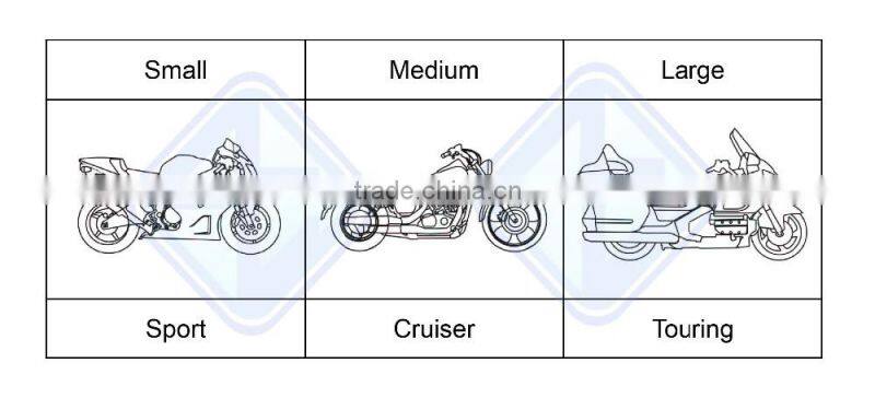 Mildew resistance bike motorcycle cover
