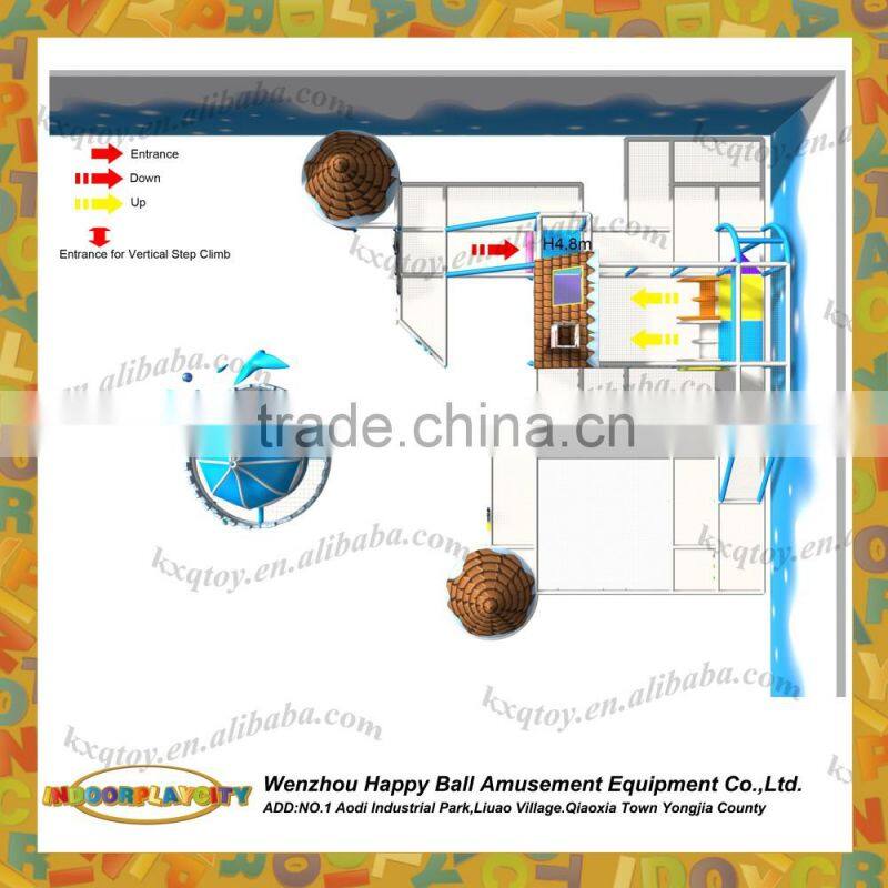 Creative designs!!!2016 Amazing newest design ice and snow Theme Soft Indoor playground