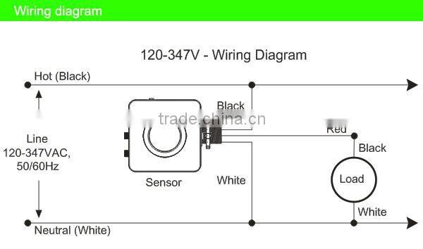 SK808 Manufacturer 85-265V /AC pir sensor