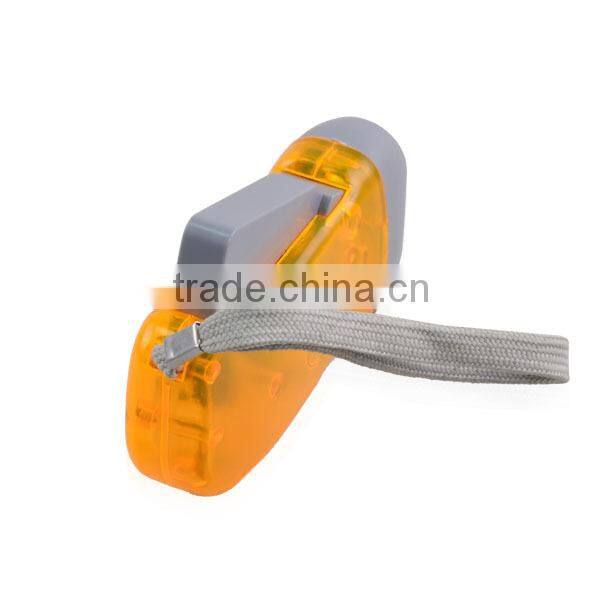 Hand-pressing 3 Led Flash Light Torch