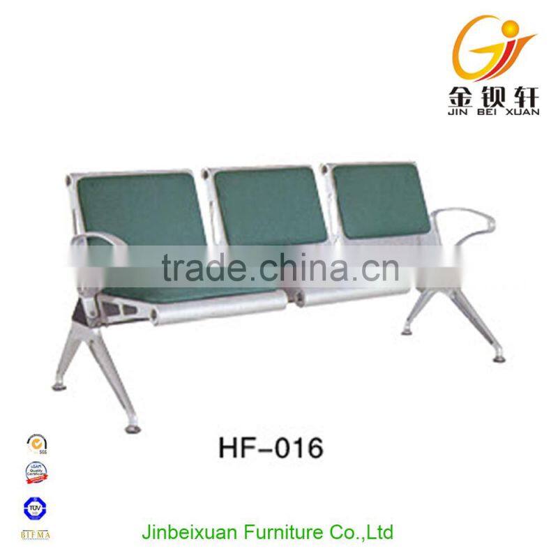 Aluminum alloy 2-seater airport waiting chairs YA-107