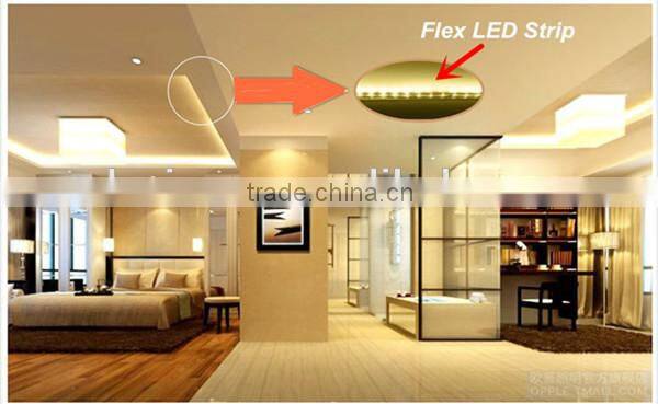 SMD5050 60 LEDs per Meter Dimmable LED Strip Set with LED Power and Remote Control Full Set