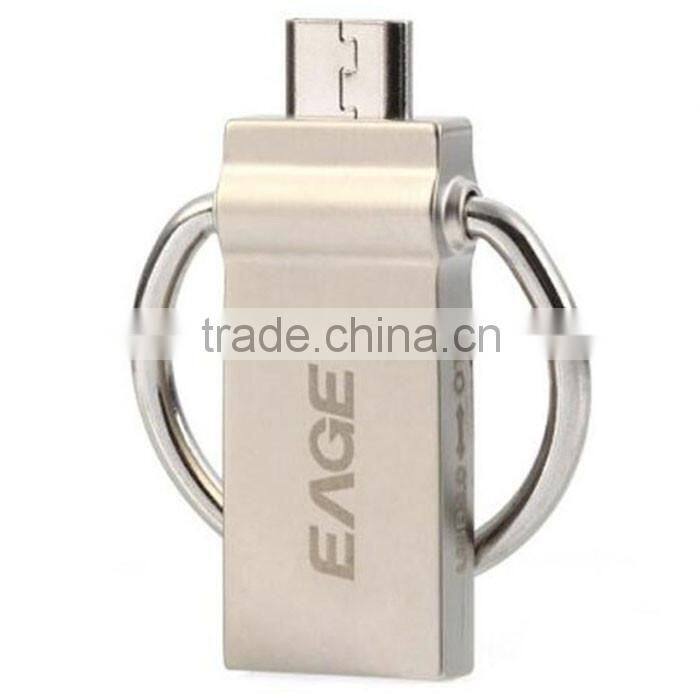 64GB Ultra Mini USB Flash Drive USB 3.0 OTG Smartphone USB Pen Drive Thumb Drive Light Golden