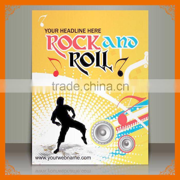 adhesive paper flyer printing