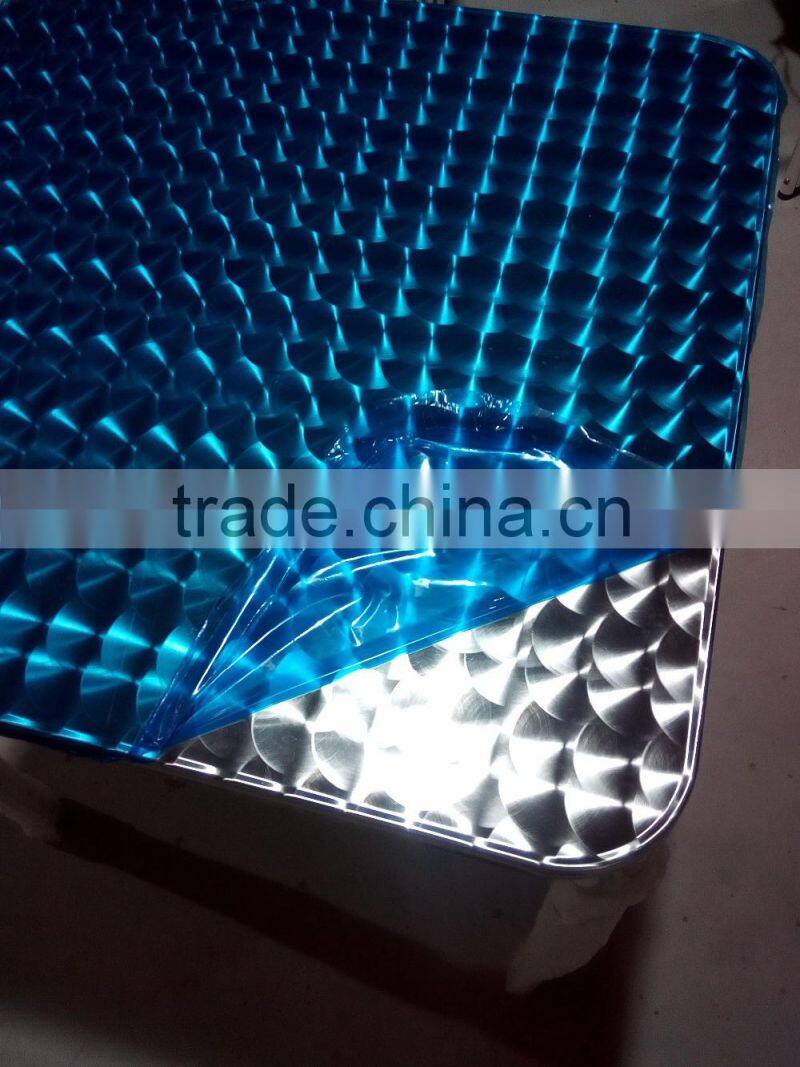 Outdoor aluminum design manual table for bistro and coffee use