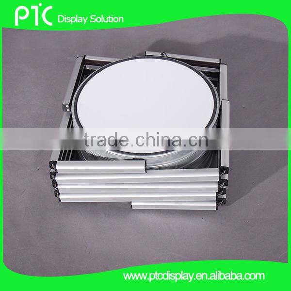 4 layers round portable promotion advertising tower