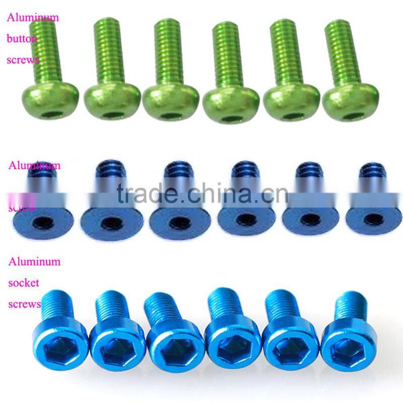 standard M3 aluminum screw,OEM customized screw,button head screw