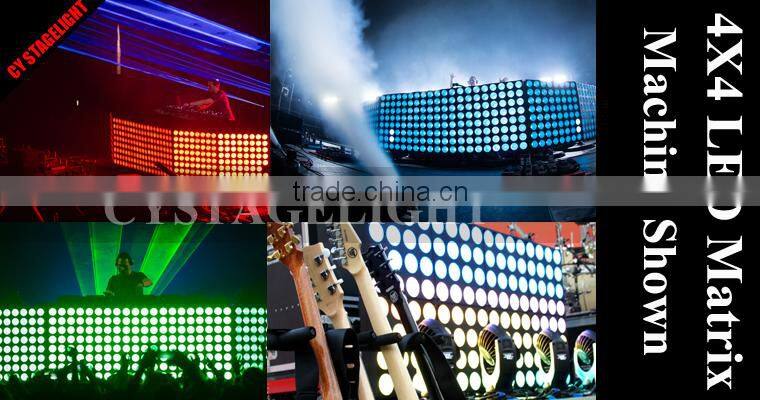 Guangzhou Top Quality Led Blinder Light 4x4 Led Matrix Light