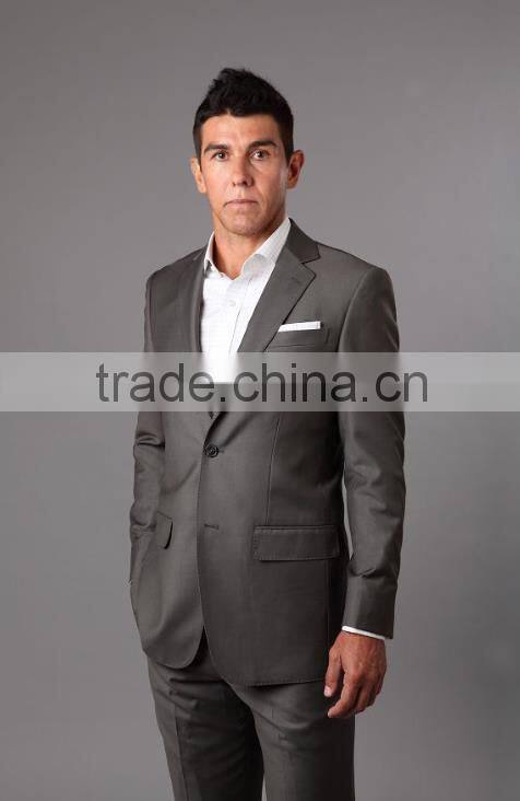 The Commercial Wool and Cashmere Grey Suit